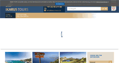 Desktop Screenshot of ikarus-tours.ch